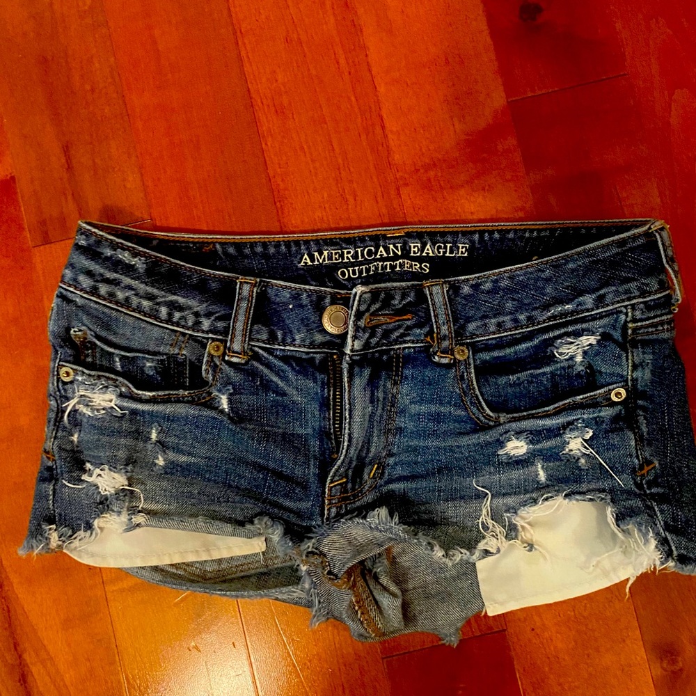American Eagle Jean Shorts Size 2